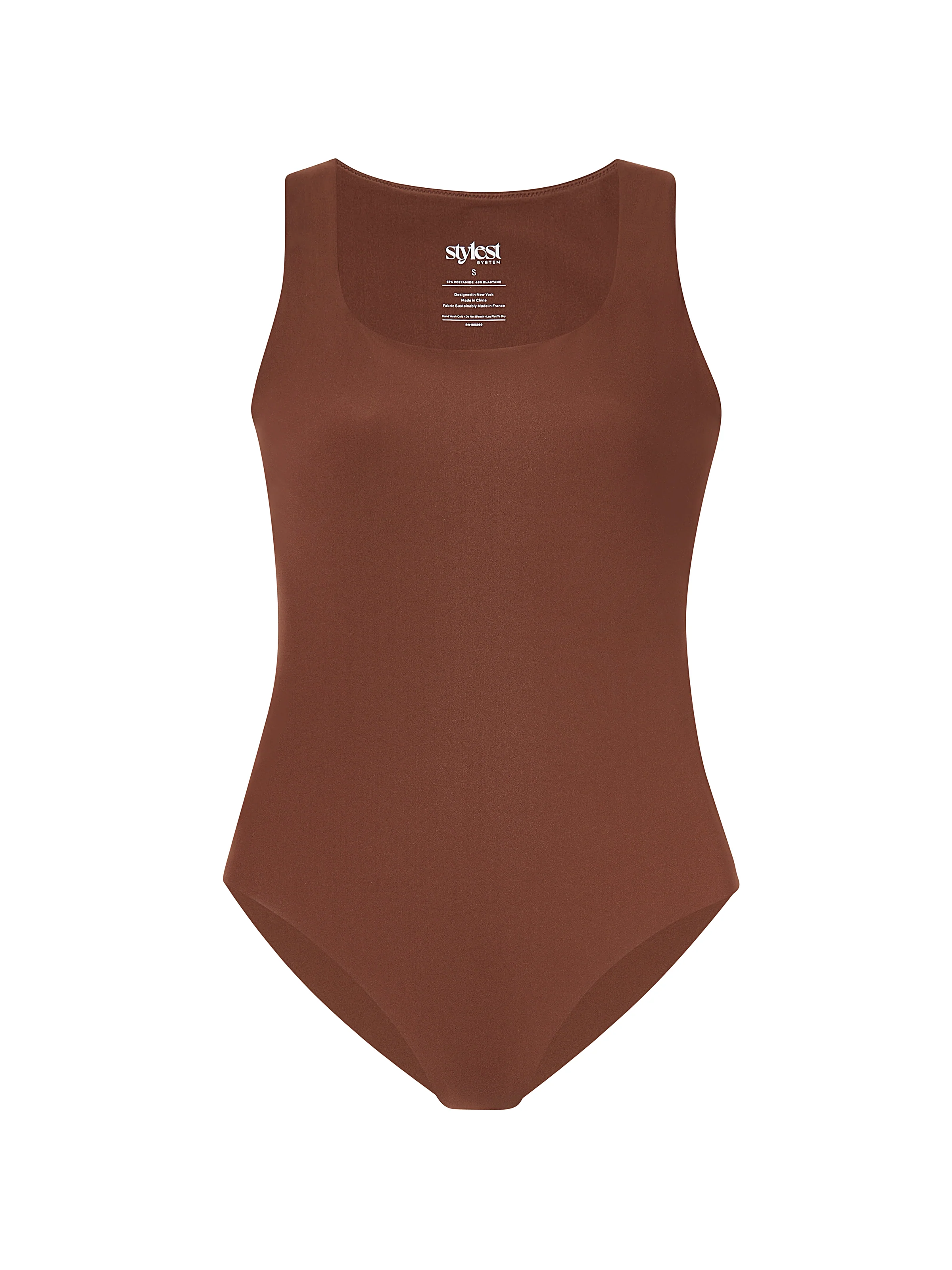 DaySculpt™ Sleeveless Square Neck Snapped Top - Image 7