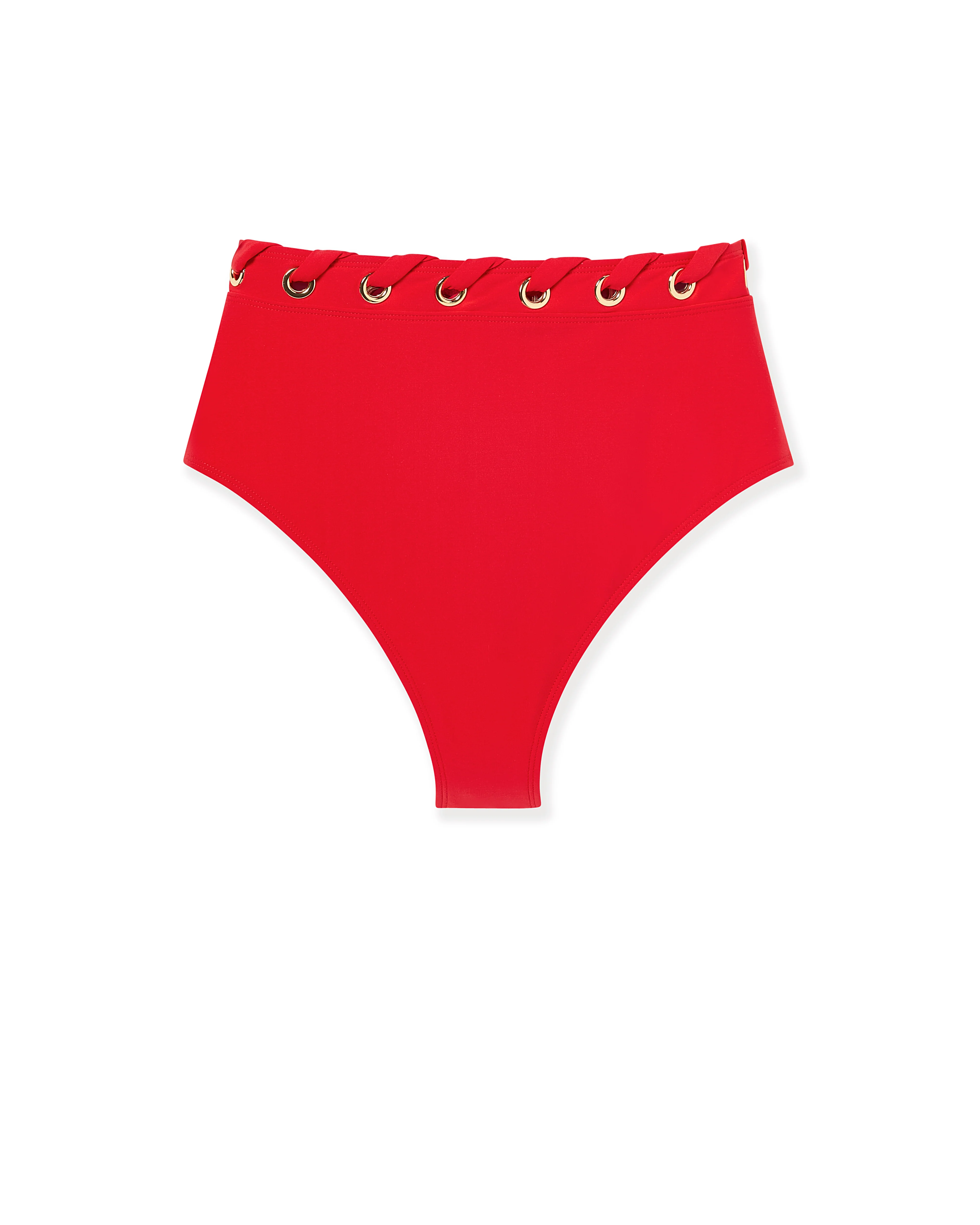 DreamSculpt® High Rise Grommet Bikini Bottom - Image 3