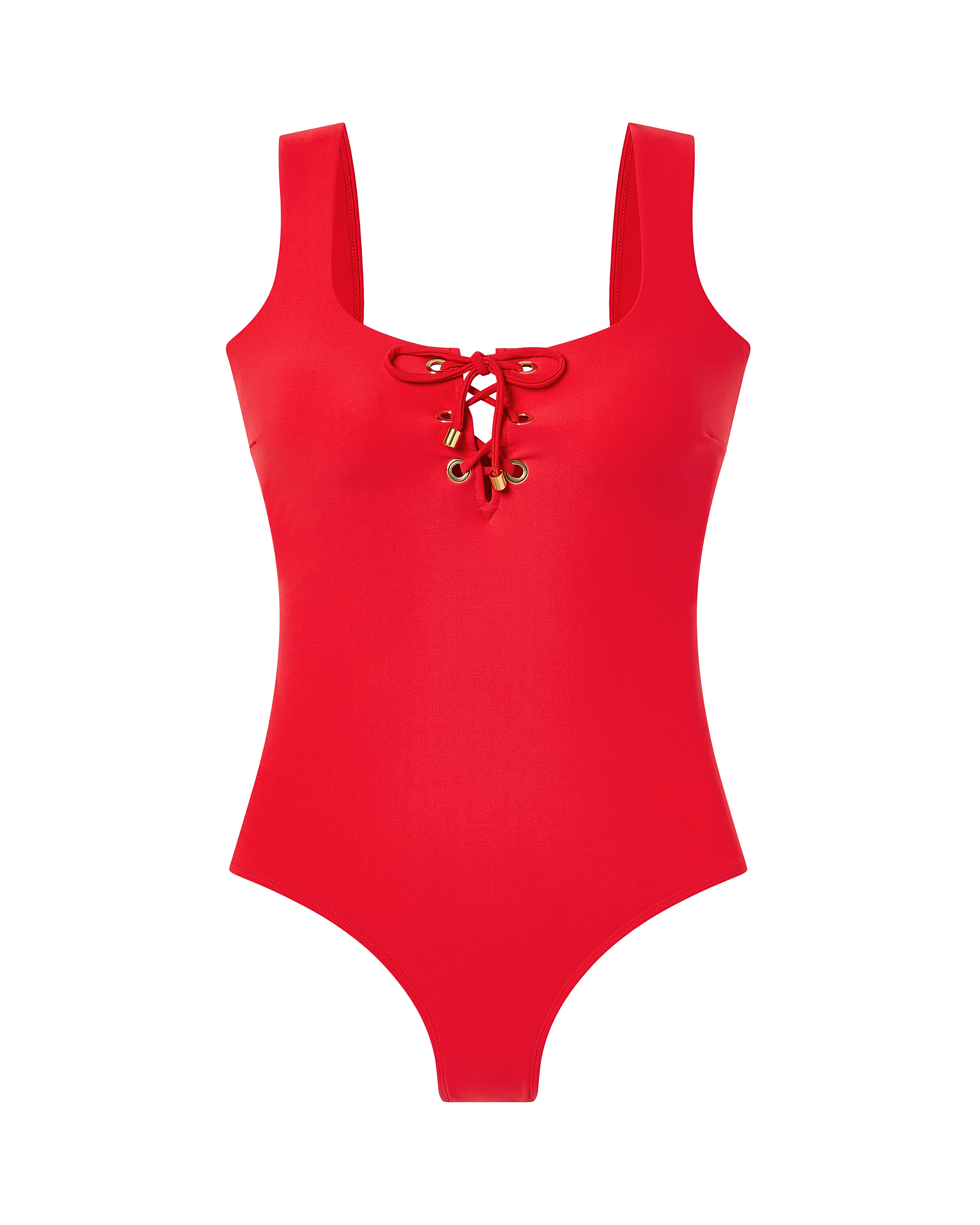 DreamSculpt® Lace-Up Square Neck Tank - Image 4