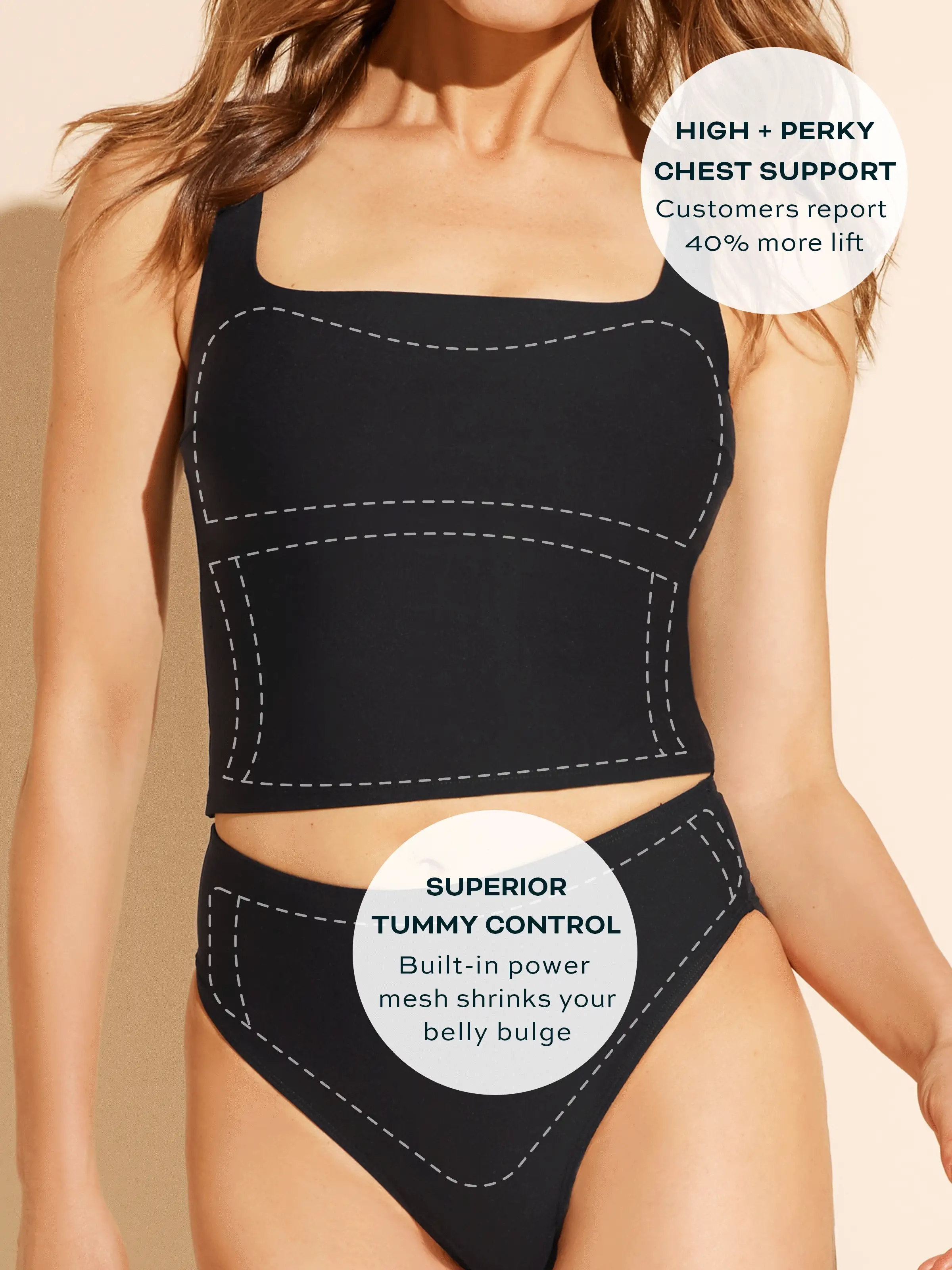 DreamSculpt® Tummy Control Bikini Bottom - Image 3